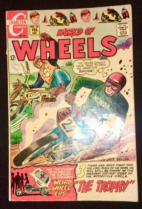 WORLD OF WHEELS NO 24 1969 (CHARLTON)VF
