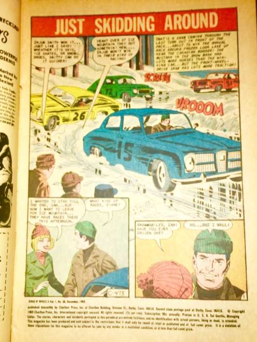 DRAG N  WHEELS X 6  NO38 1969 ,NO47,NO 48,NO53,NO57,NO58  (CHARLTON)VF