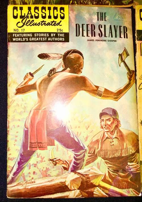 CLASSIC ILLUSTRATED X 4   NO 7  , NO 16 , NO 17 , NO 24   1969 (GILBERSON)F TO F+