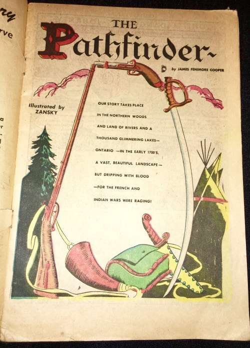 CLASSIC ILLUSTRATED PATHFINDER   NO 22  1967 (GILBERSON)F