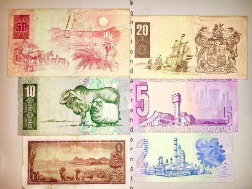 COMPLETE SET OF CL STALS  & DECIMAL NOTES 1973 R50 - R1 [1 BID TAKES ALL]