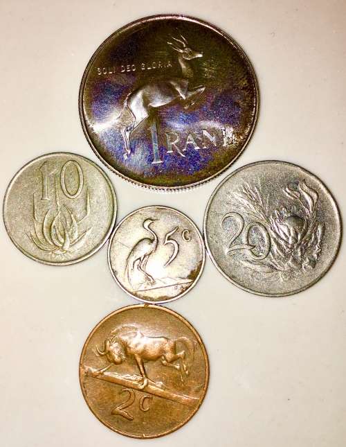 SET OF 1965 SILVER R1 PROOF(ENGLISH) TO  2C CIRCULATED