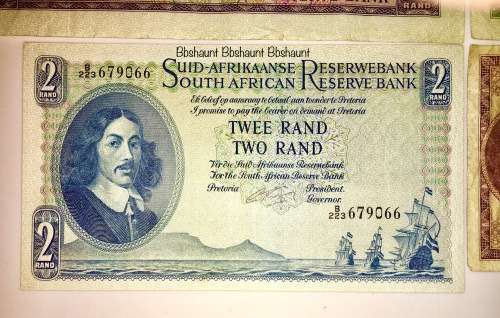 G,RISSIK COMPLETE SET OF 1961; R20 , R10 , R2 & R1 (1 BID TAKES ALL)