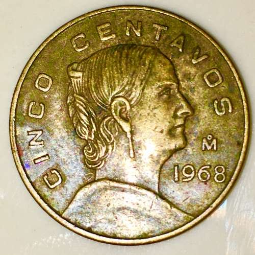 MEXICO 5C 1968