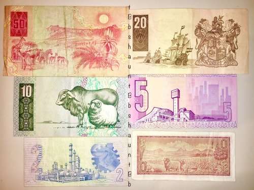 COMPLETE SET OF GPC DE KOCK  & DECIMAL NOTES 1973 R50 - R1  [1 BID TAKES ALL]