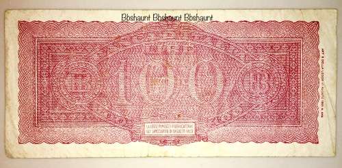 ITALY 100 LIRE 1944 WW2