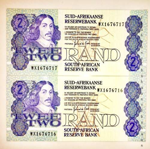 REPLACEMENT UNC R2  IN SEQUENCE  WX1676717-716 [1 BID TAKES ALL]