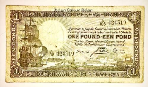 1 POUND 2-4-1941 ENG/AFR