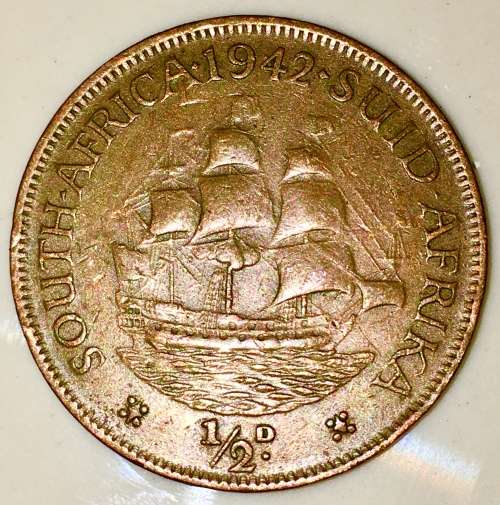 1/2 PENNY 1942