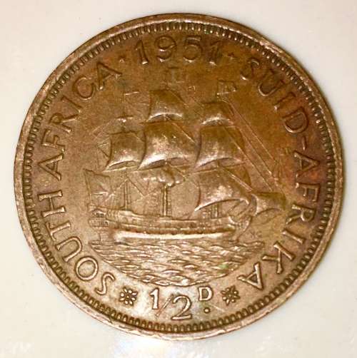 1/2 PENNY  1951