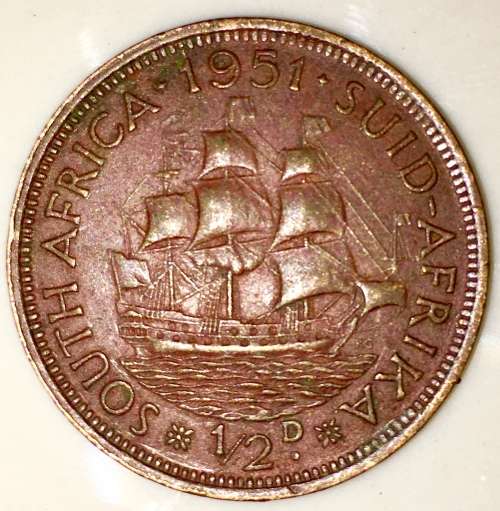 1/2 PENNY  1951