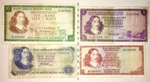 COMPLETE SET OF  TW DE JONG R10- R1 1967 [1 BID TAKES ALL]