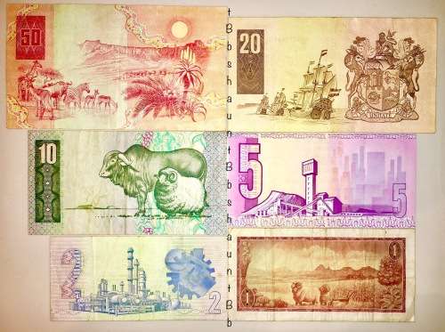 COMPLETE SET OF CL STALS  & DECIMAL NOTES, HIGH GRADE NOTES  R50 - R1  [1 BID TAKES ALL]