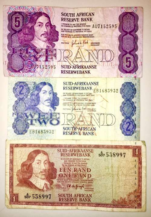 SET OF  JAN VAN RIEBEECK VARIOUS GOVERNORS R5- R1 [1 BID TAKES ALL)