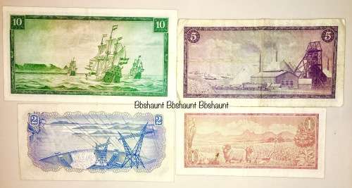COMPLETE SET OF TW DE JONG & DECIMALS R10- R1...1966 [1 BID TAKES ALL)