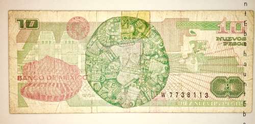 MEXICO 10 PESO 1992