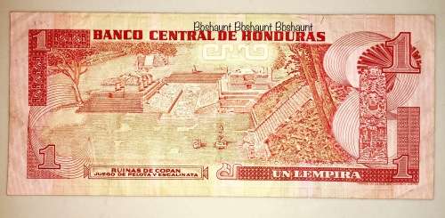 HONDURAS 1 LEMPIRAS  1984