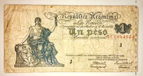 ARGENTINA 1 PESOS 1935