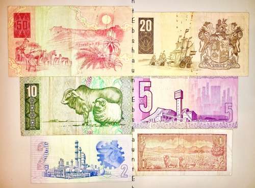 COMPLETE SET OF GPC DE KOCK  & DECIMAL,1973 R50 - R1  [1 BID TAKES ALL]