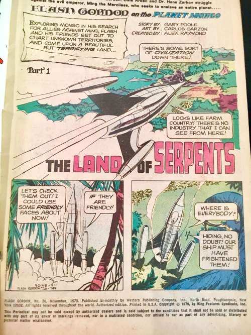 FLASH GORDON NO 26 1979( GOLD KEY)FAIR