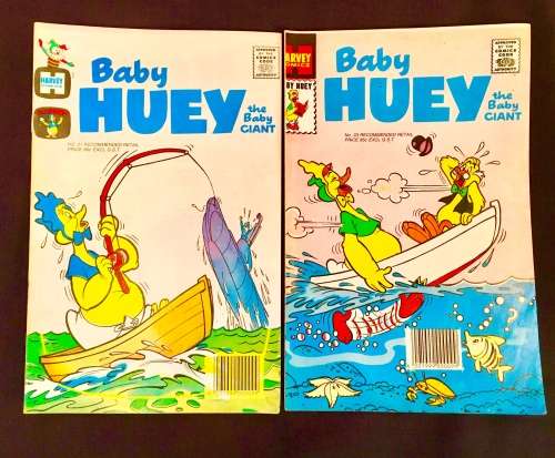 BABY HUEY X2... NO 21 & NO 23  1988 ( HARVEY)VF