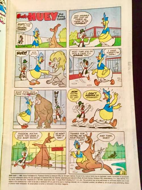 BABY HUEY X2... NO 21 & NO 23  1988 ( HARVEY)VF