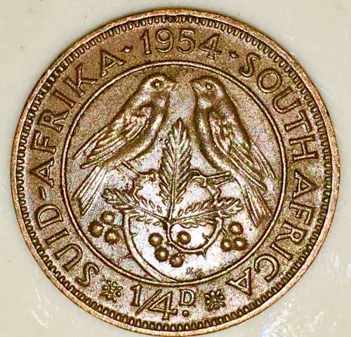 1/4 PENNY 1954