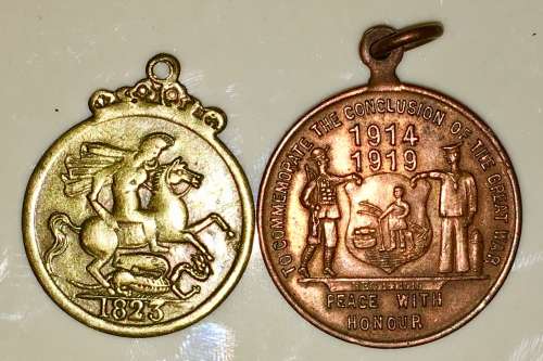1823  AND 1919 MEDALS