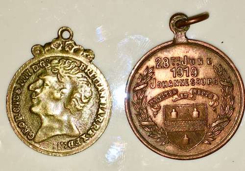 1823  AND 1919 MEDALS