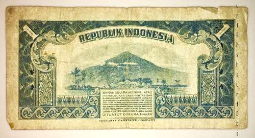 INDONESIA 1 RUPIAH 1951