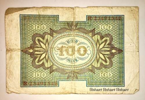 GERMAN EMPIRE 100 MARK 1920 BERLIN