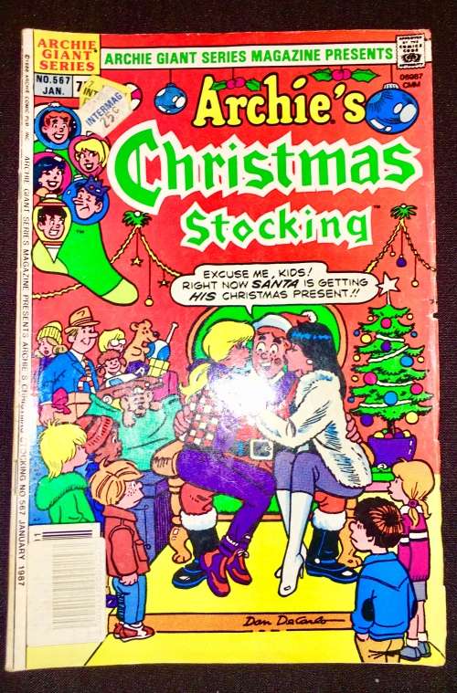 ARCHIE CHRISTMAS STOCKING  NO 567 1987 (ARCHIE GIANT SERIES)F