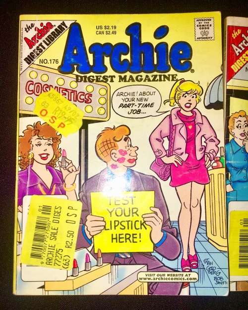 ARCHIE X2,,,,NO 176,NO 179   2001 (ARCHIE DIGEST LIBRARY)VF