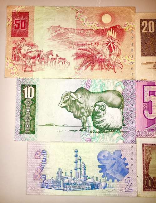 COMPLETE SET OF CL.STALS  & DECIMAL NOTES,   R50 - R2 1990 ( R1  1966 DE JONG)[1 BID TAKES ALL]