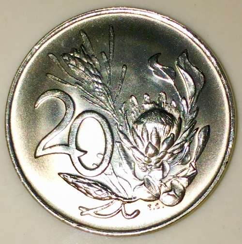 1972  20 CENT  UNC