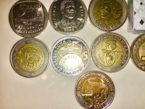 COMPLETE SET OF COMMEMORATIVE R5 COINS 1994 TO 2019 HIGH GRADE COINS