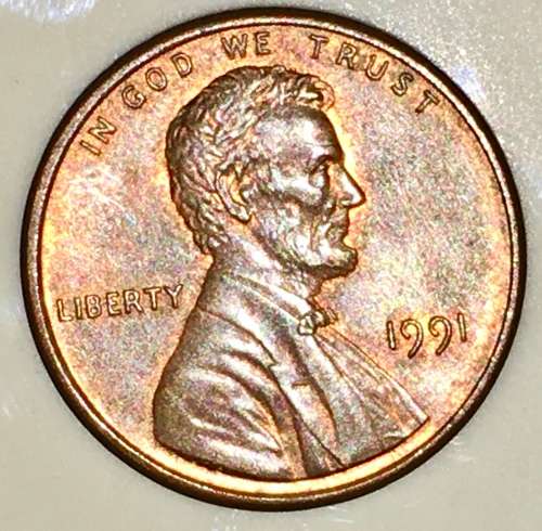 U.S.A  ,,,,1 CENT 1991