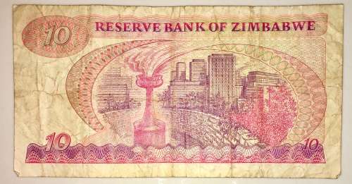 ZIMBABWE $10 1994