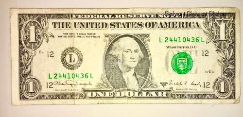 U.S.A $1 DOLLAR 1988