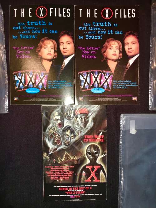 X FILES SET X3,,,,NO 14 ,NO 15 & NO 16  VOL 1  1996 (TOPPS COMICS)NEAR MINT WITH PLASTIC SLEEVE