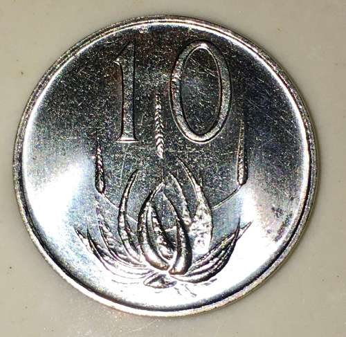 10  CENT 1976 BU