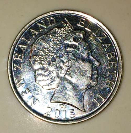 NEW ZEALAND 50 CENT 2015 AUNC
