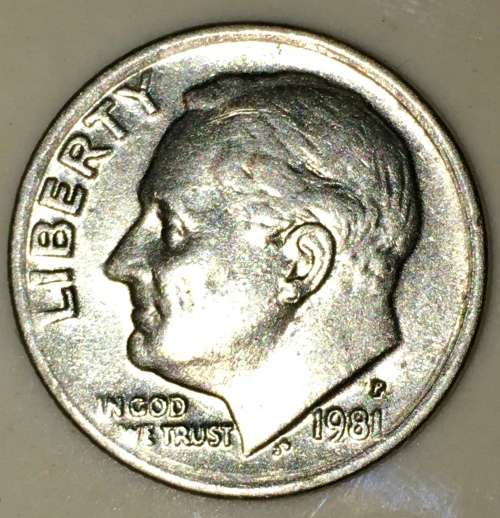 USA 1 DIME 1981