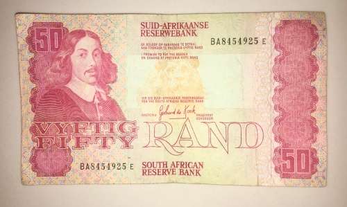 DE KOCK R50  BA8454925 1985 THIRD ISSUE