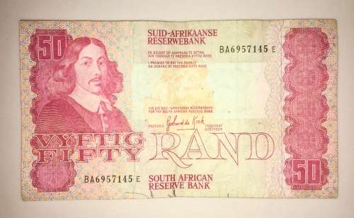 DE KOCK R50  BA6957145 1985 THIRD ISSUE