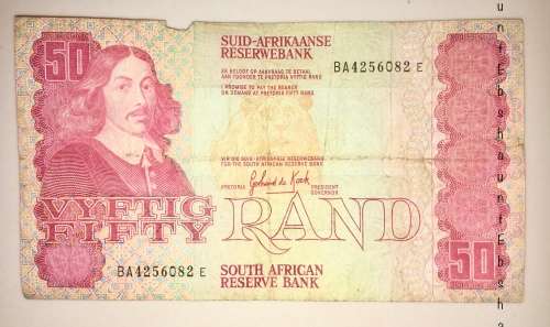 DE KOCK R50  BA4256082 1985 THIRD ISSUE