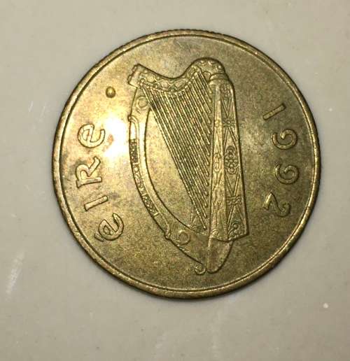 IRELAND 20P 1992