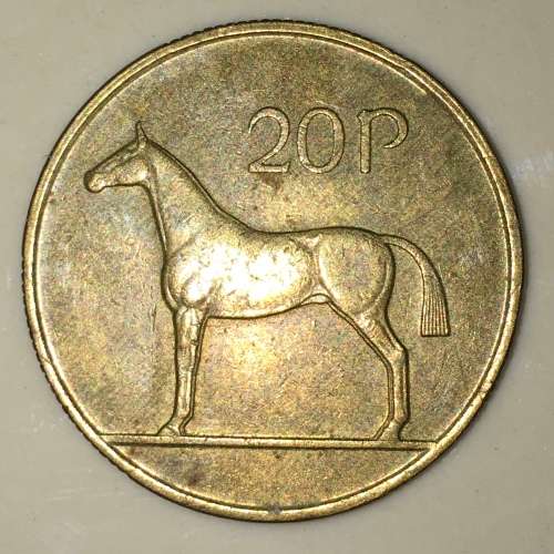 IRELAND 20P 1992