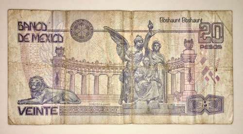 MEXICO 20 PESO 1998