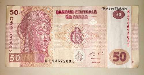 CONGO 50 FRANCS 2103